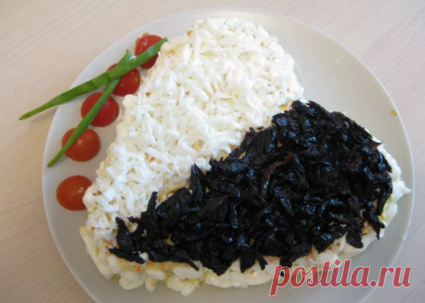 Рецепт: Салат "Негреско" | Едим вместе | Яндекс Дзен