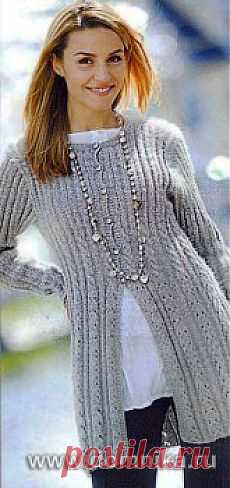 Жакеты » Вязание крючком и спицами схемы и модели