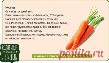 Морковь
