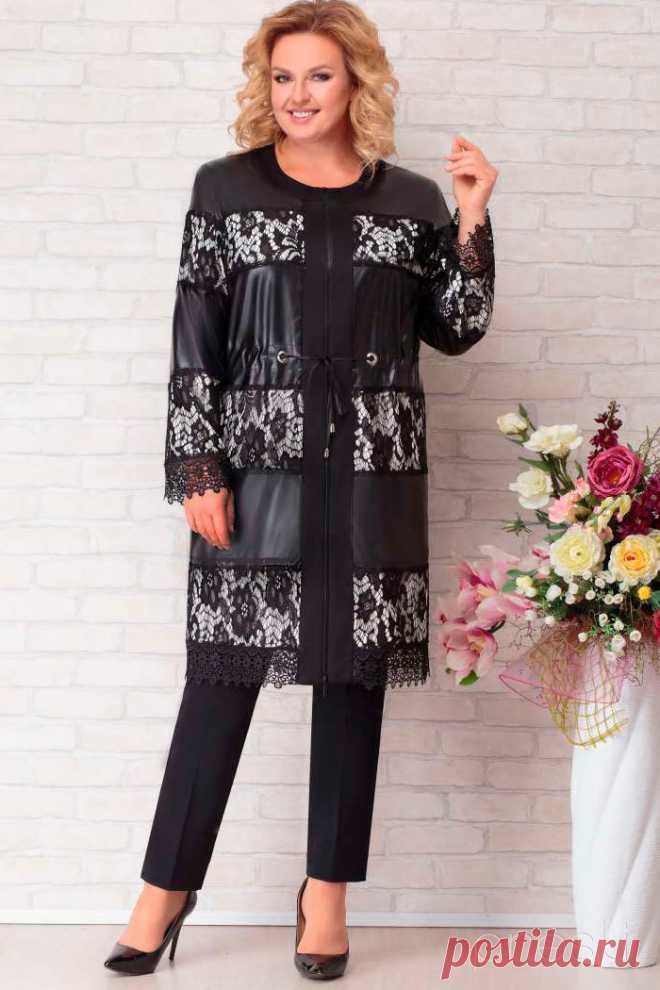 Плащ Aira Style 386н черный