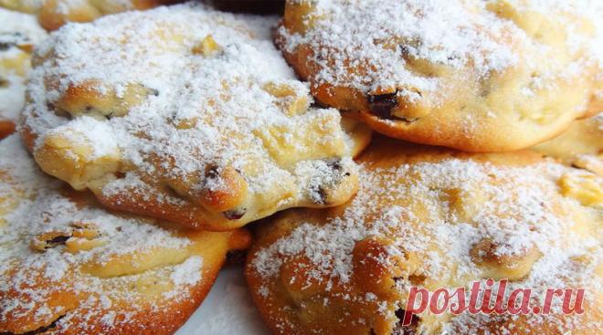 Быстрое яблочное печенье: Нежное, мягкое, тающее во рту