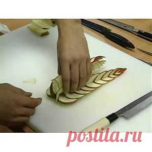 Украшение блюд фруктами - кулинарный рецепт