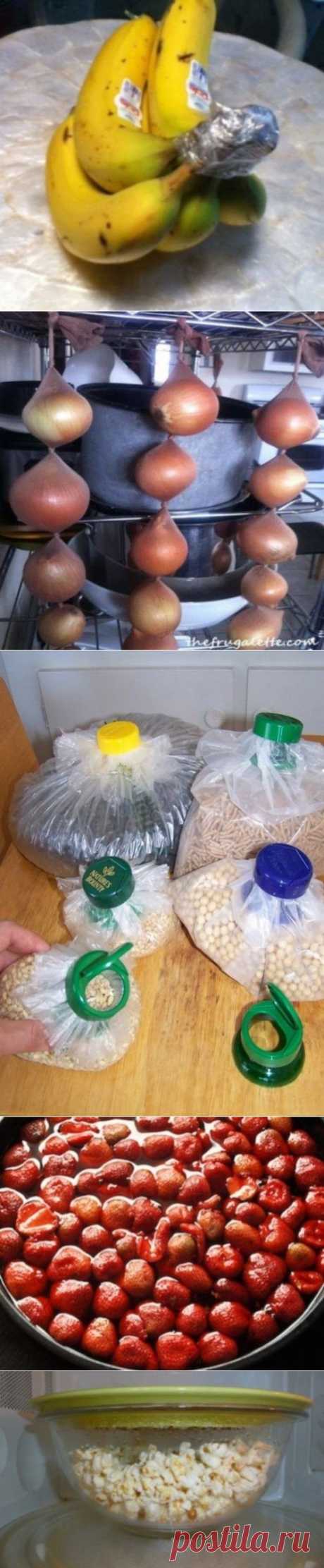 15 секретов сохранения продуктов / Все для женщины
