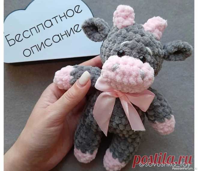 Коровка крючком. МК | Вязаные игрушки. Мастер-классы, схемы, описание. Коровка. Автор: sovushka_toy