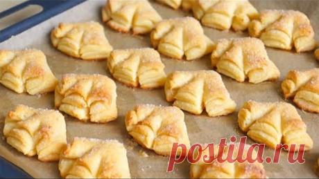 Знаменитое ПЕЧЕНЬЕ "ГУСИНЫЕ ЛАПКИ" Как готовлю его Я! Нежнейшее и вкусное печенье из творога!