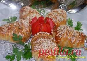 Куриные ножки в слоеном тесте/Сайт с пошаговыми рецептами с фото для тех кто любит готовить