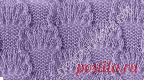 УЗОРЫ ДЛЯ ВЯЗАНИЯ. Кустики | Домохозяйки