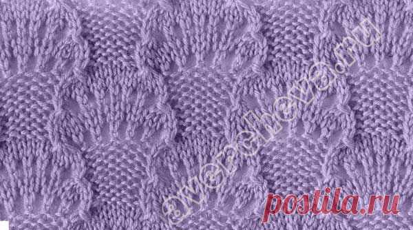 УЗОРЫ ДЛЯ ВЯЗАНИЯ. Кустики | Домохозяйки