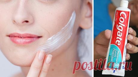 Нанесите зубную пасту на кожу и увидите волшебство - Полезные советы красоты