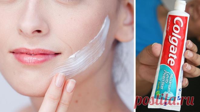 Нанесите зубную пасту на кожу и увидите волшебство - Полезные советы красоты