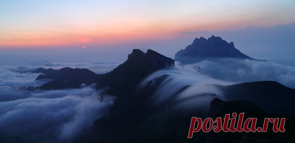 Туманы Адыгеи в кадре Михаила Ревы: nat-geo.ru/community/user/176795