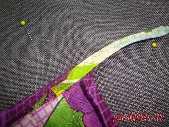 Закрываем срезы цельнокроенной обтачкой | Татьяна Уланова | Яндекс Дзен