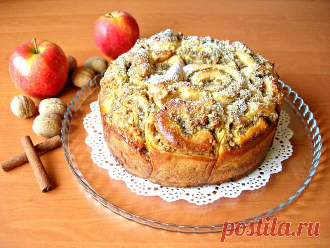 Бесподобный пирог из «розочек» с вкуснейшей начинкой — Кулинарная книга - рецепты с фото