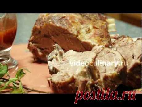 Свинина, запечённая в духовке - Рецепт Бабушки Эммы