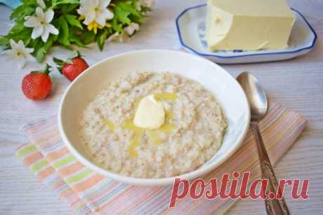 Ячневая каша в мультиварке на молоке рецепт с фото пошагово и видео - 1000.menu