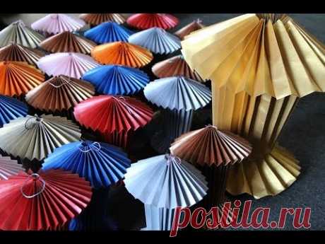 (20) Origami Ramadan lantern طريقة عمل فانوس رمضان بالأوريجامي - YouTube