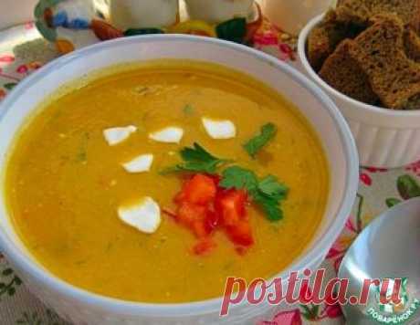 Суп-пюре с кабачками и сладким перцем – кулинарный рецепт