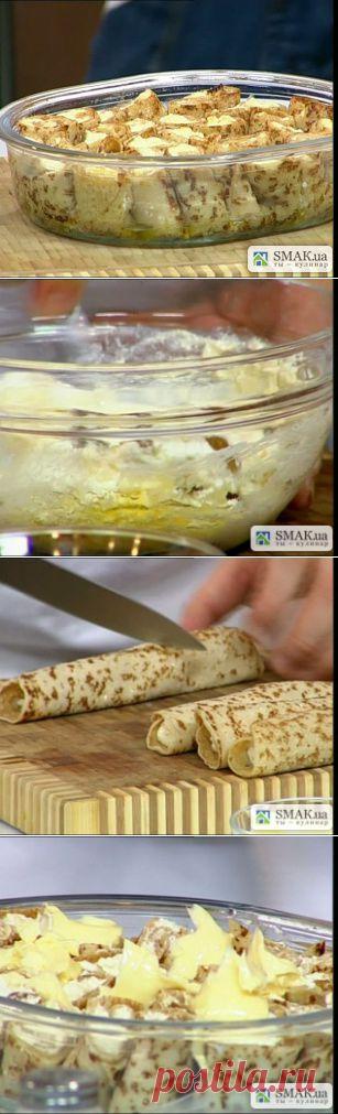 Фото-рецепт: Налистники с творогом - Рецепты - Кулинарные рецепты, диеты, меню, рецепты блюд. Smak.ua: Ты - кулинар!