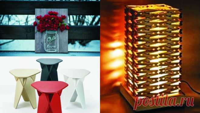 18 авторских вещей для дома, которые можно сделать своими руками. Пожалуй, каждому захочется иметь у себя дома какую-нибудь эксклюзивную вещь, украшающую интерьер. И совершенно не нужно выкладывать за нее кругленькую сумму. Эти 18 авторских вещей, сделанные своими руками, обязательно добавят уют и комфорт в дом.