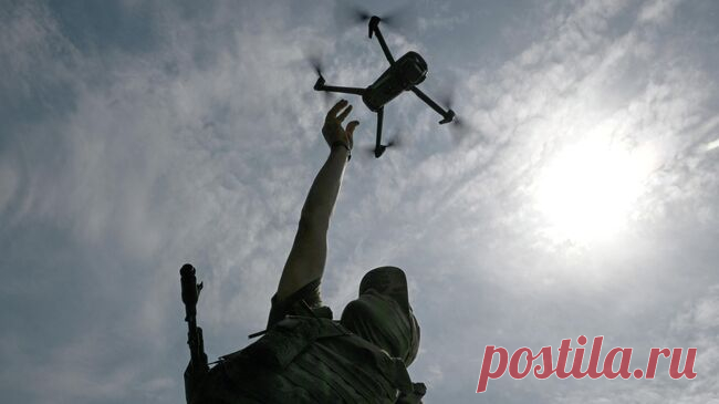 Российские военные в ДНР уничтожили миномет ВСУ с помощью БПЛА