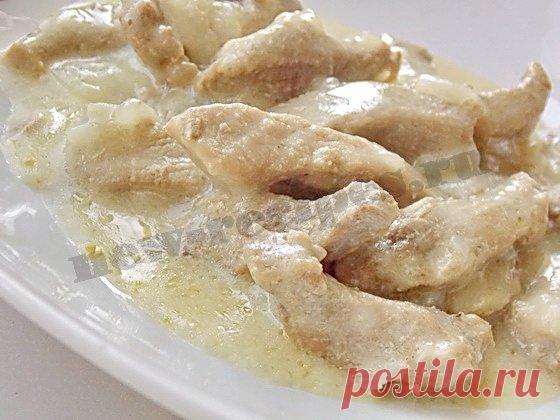 Вкусный бефстроганов со сметаной: мой классический рецепт