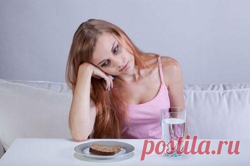 Правильное питание при анорексии – примерное меню