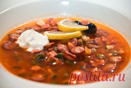 Мясная сборная солянка