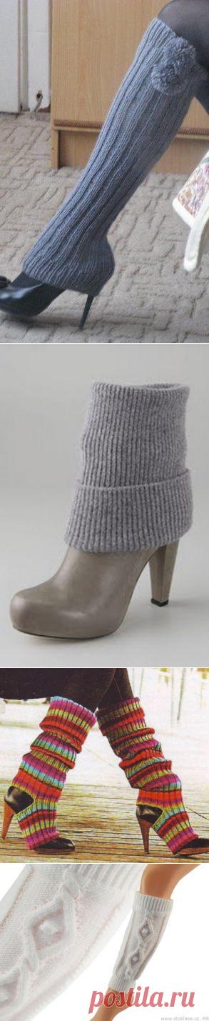 Гетры -снова в моде.Вяжем гетры.
