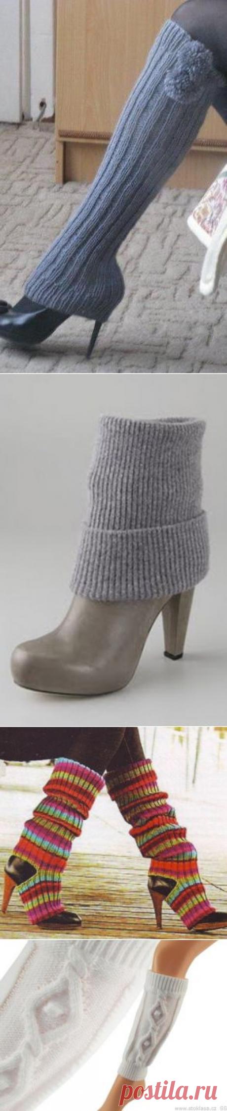 Гетры -снова в моде.Вяжем гетры.