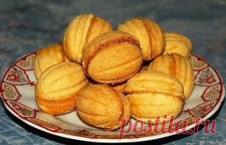 Печенье &quot;Орешки&quot; со сгущенкой прямиком из детства!