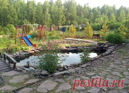 Записки старого ворчуна (продолжение). Прудик и мостик