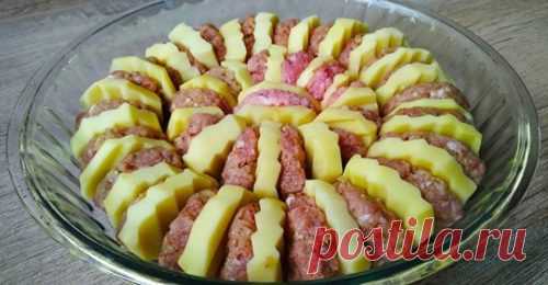 Потрясающе вкусный картофель с фаршем в духовке - umn1chka.ru