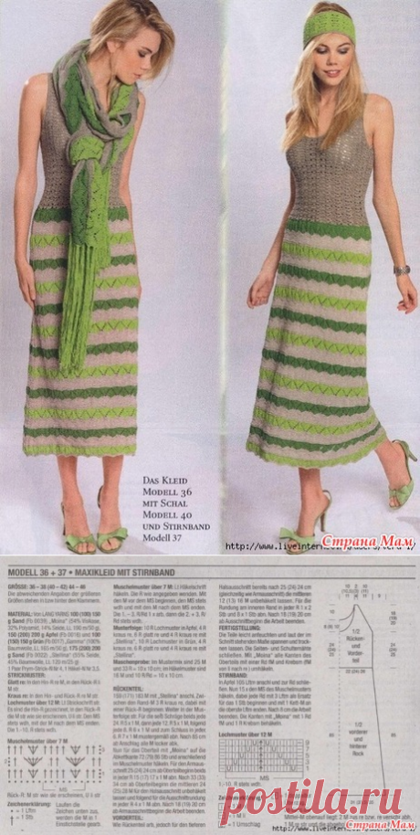 Наконец то весна (платье на демисезон) - Вязание - Страна Мам