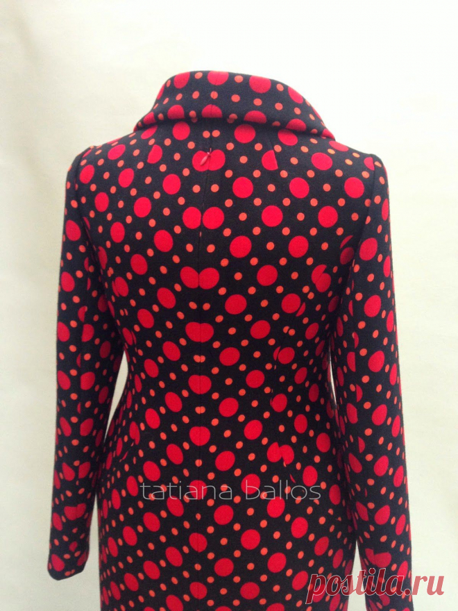 Tatianologia: Втачивание потайной молнии с совмещением рисунка.