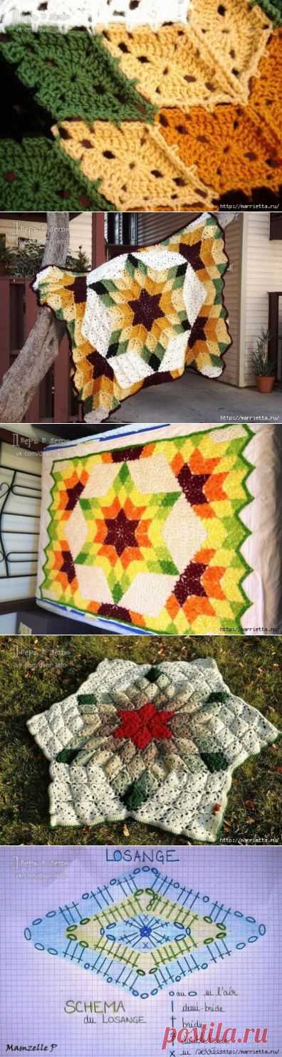 Плед из остатков ниток: приглашаю на обсуждение / Вязание крючком / Вязальная Авантюра