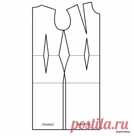 ИТАЛЬЯНСКАЯ МЕТОДИКА КРОЯ MODELLISMO. БАЗОВАЯ ВЫКРОЙКА. (Шитье и крой) — Журнал Вдохновение Рукодельницы