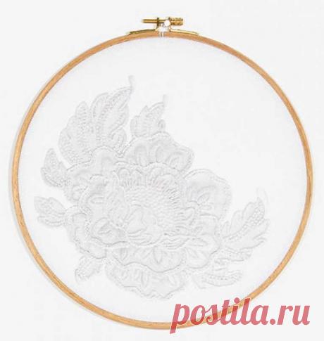 Белая гладь: схемы вышивки с инструкциями для начинающих