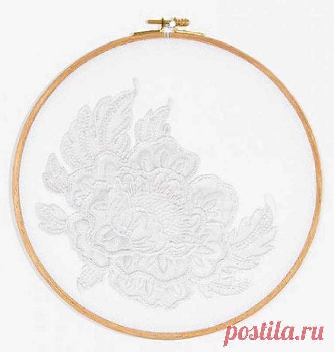 Белая гладь: схемы вышивки с инструкциями для начинающих