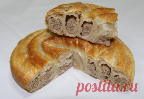 Турецкий бурек с мясной (любой) начинкой
