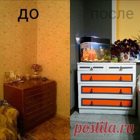 Вернула тумбочку к жизни