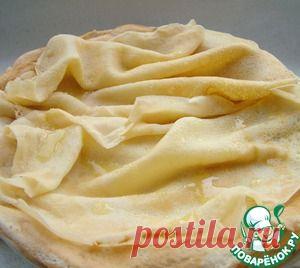 Русские блинчики по ГОСТу - кулинарный рецепт