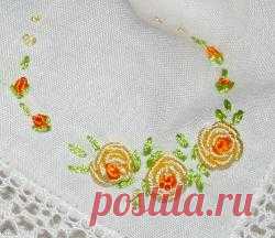 Вышивка в стиле "Рококо"