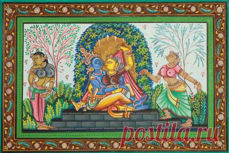 Krishna in the Grove of Love