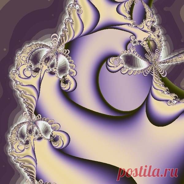 Фрактал, сделан в программе Fractal Explorer