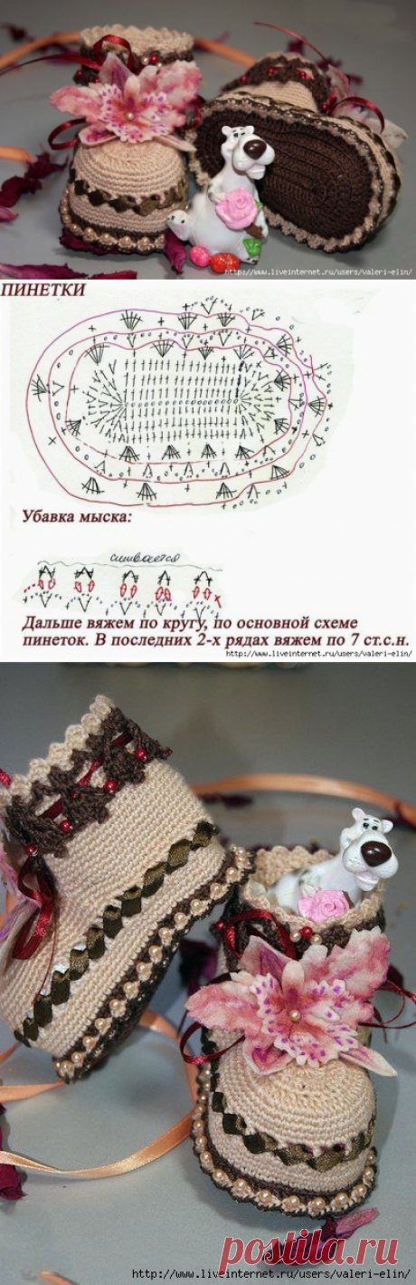 Пинетки нашему малышу!