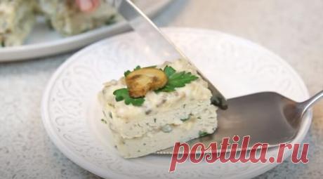 Мясные пирожные с грибным соусом. Просто, вкусно и красиво!