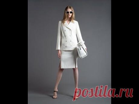 Прорезной карман с накладной листочкой. - YouTube