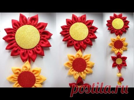 Kreasi Jilbab Paris Bekas 02 ! Dekorasi murah meriah dari barang bekas ! Wall decoration fabric