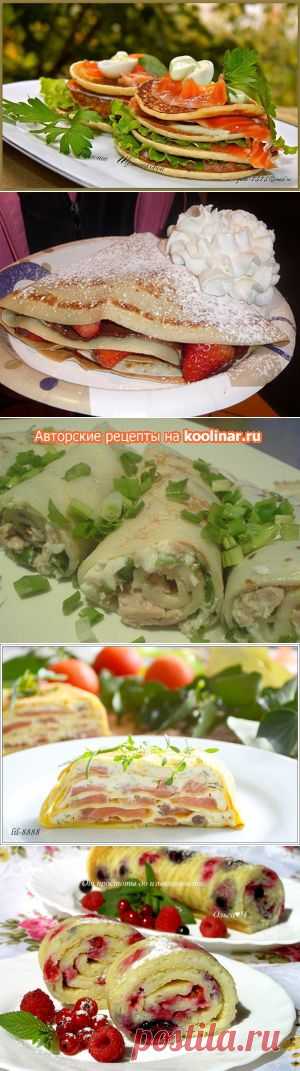 100 рецептов блинов на любой вкус!