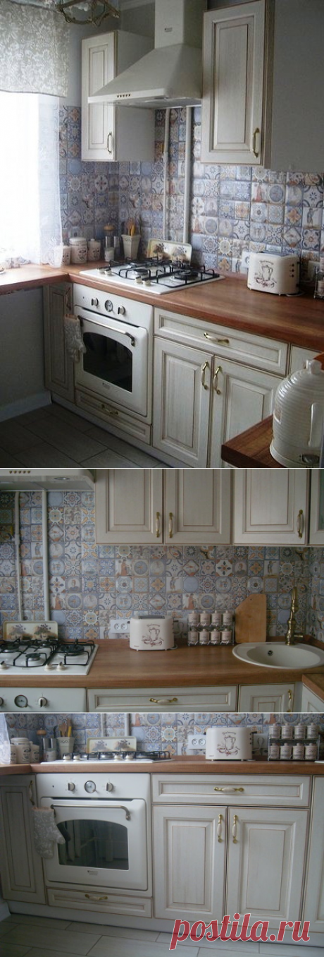 Кухня: прованс на 6 квадратных метрах